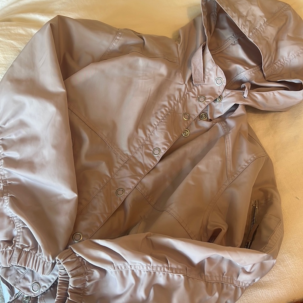 Free people mauve windbreaker